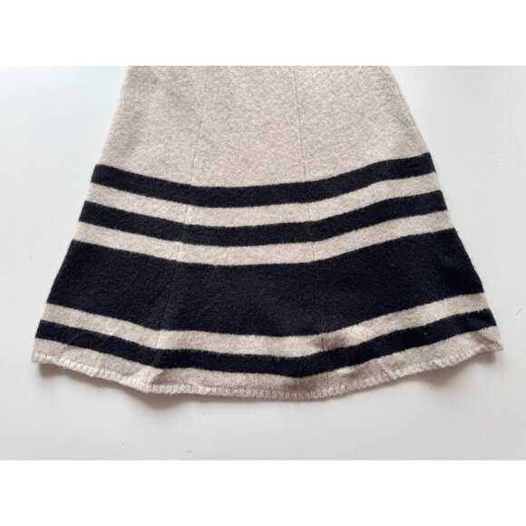 BANANA REPUBLIC Tulsi Blanket Stripe Wool Yak Blend Midi Sweater Skirt, Size S - Picture 7 of 14